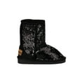thumbnail image 2 of Jelly Beans Sam Sequin Round Toe Furry Inner Lining Boot (Toddler/ Little Girl/ Big Girl), 2 of 5