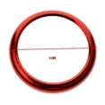 thumbnail image 2 of Dashboard Red Center Clock Compass Cover Trim Ring for 911 Cayenee Macan, 2 of 7