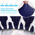 thumbnail image 3 of CJC Dining Chair Covers, Stretch Dining Chair Protector Cover Seat Slipcover for Home Hotel Restaurant Wedding Decor, 5 Colors, 3 of 7
