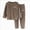 A38-Khaki, variant on Girls Pajamas Kids 2 Piece Pjs Set Soft Cozy Long Sleeve Top And Pants Stretchy Girls' Sleepwear,cozy‑fleece 6-12 Months 12-24 Months 2t 3t 4t 5t 6t 7t 8t 9t Children Grey 18-24 Months