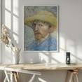 thumbnail image 6 of Vincent Van Gogh's Self Portrait (1887) Framed Art Modern Wall Decor, 6 of 15