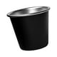 thumbnail image 2 of Vaso de acero inoxidable para acampada, vaso de pinta reutilizable apilable, vaso de agua para interior y exterior, barra de mochilero para el hogar Pequeño negro, 2 of 7