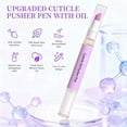 thumbnail image 4 of 2 in1 Cuticle Pusher, 2026 New Cuticle Oil Pusher Pen, Nail Cuticle Pen Applicator for Dry Damaged Nails, Hangnails, Moisturize Strengthen Brighten, 4 of 7