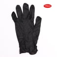 thumbnail image 2 of Guantes negros, 100 piezas Guantes de látex desechables de látex desechables negros Guantes de látex Rendimiento de primer nivel, 2 of 8
