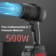 thumbnail image 2 of Fan Handheld Jet Fan 500g High Thrust Lithium Violent Fan Ducted Turbofan High Power Duct Fan Portable Dust Blower Keyboard Cleaning Tool Compatible with  Battery, 2 of 7