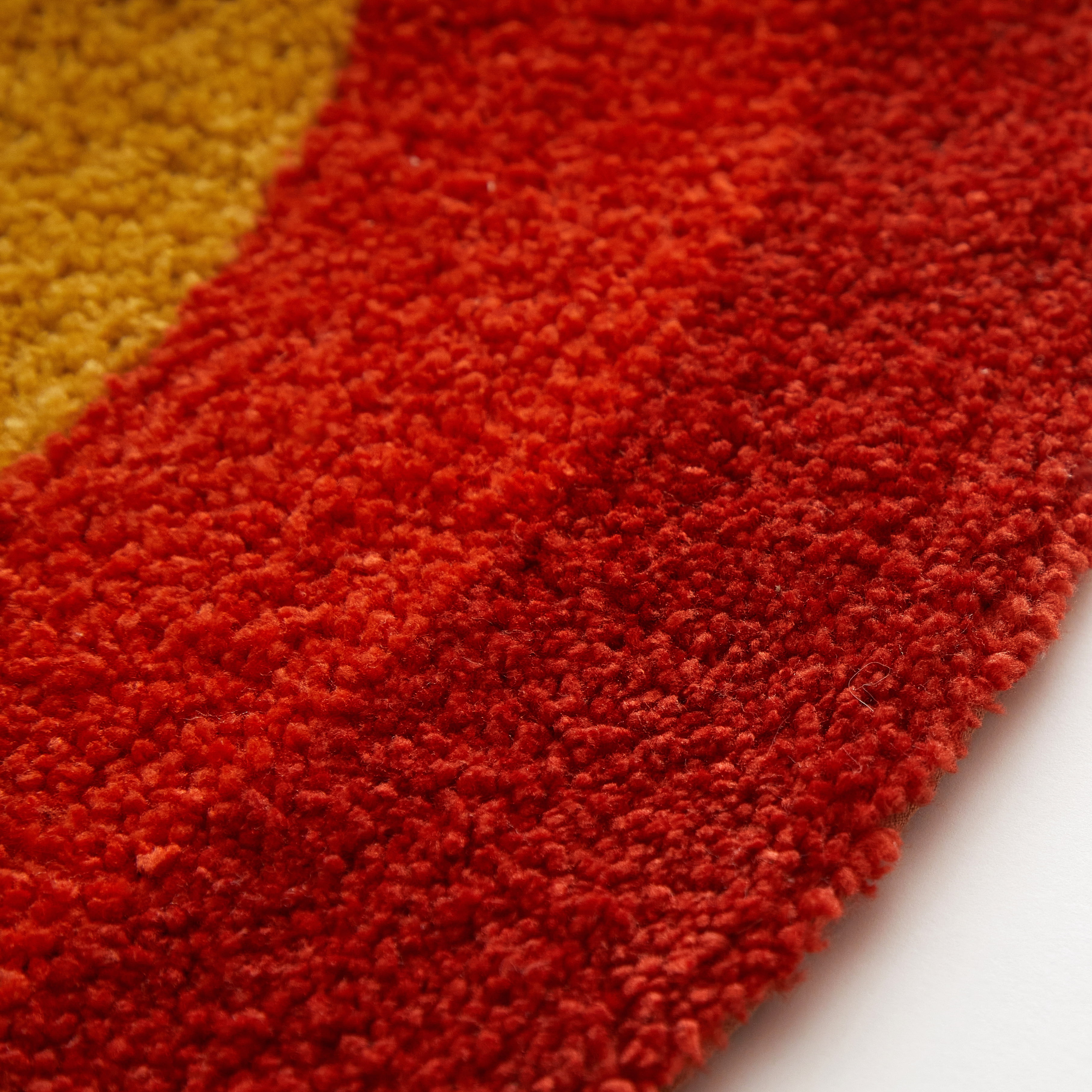 Mainstays Rainbow Shaped Bedroom Rug, 20 in x 30 in