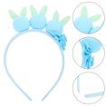 thumbnail image 4 of KAKOWELY Diadema de conejito con pompón de Pascua, bonita diadema para fiesta, disfraz de cosplay, 4 of 4