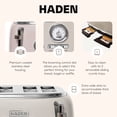 thumbnail image 4 of Haden Dorset 12 Cup Coffee Maker & 4 Slice Wide Toaster, Putty & Chrome, 4 of 11