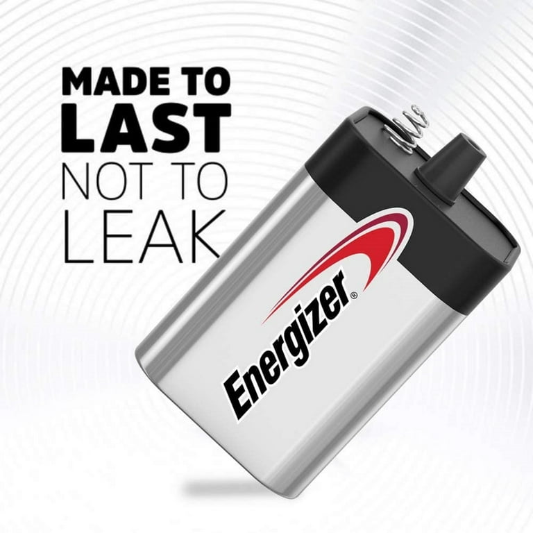 Energizer EN529 Battery (Case of 6) 6 Volt Flashlight / Lantern w/Spring  Terminals