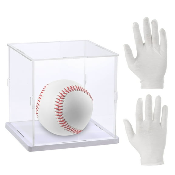 Acrylic Display Case for Collectibles Assemble, 6x6x6inch Clear Display Box