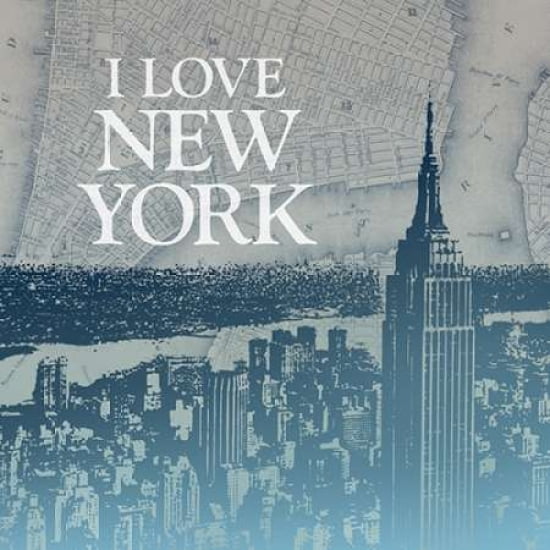 City Love II Canvas Art - Dan Meneely(24X24)