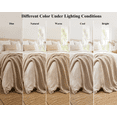 thumbnail image 6 of Unikome Knit Throw Blanket 50" x 60", Soft Lightweight Blanket for Couch, Sofa and Bed, Breathable All Season Decorative Throw, Khaki, 6 of 7