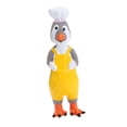 thumbnail image 4 of Juguete chirriante para perros de pollo de látex para niños, juguete divertido para masticar perros para adultos, juegos al aire libre cocinero, 4 of 8