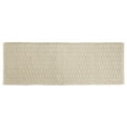 thumbnail image 6 of mDesign Bathroom Cotton Rectangular Rug, Long Runner, 60" x 21" - Natural, 6 of 6