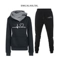 thumbnail image 4 of Qarigey Conjunto de traje de varios tamaños para hombre, camiseta duradera para entusiastas de los deportes, conjunto de traje deportivo para conjuntos de ropa negro XXXL, 4 of 6