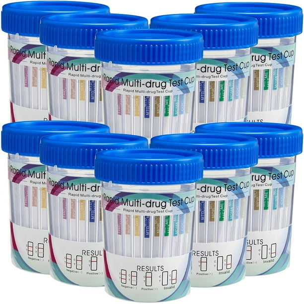 Drug test, 12 Panel (Pack of 10) 12 Panel Drug Test Cup Test For 12