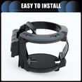 thumbnail image 3 of Unique Bargains Cup Holder 2.95" Car Universal Car Air Vent Cup Holder with Hook Plastic Black Gray 1 Pc, 3 of 6
