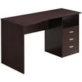 thumbnail image 1 of Pemberly Row Classy Computer Desk with 3 Drawers in Espresso, 1 of 10