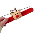 thumbnail image 2 of 12 pulseras navideñas con bofetadas, pulseras navideñas con bofetadas, pulseras a presión para regalo de fiesta infantil, 2 of 5