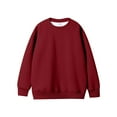 thumbnail image 2 of Taqqpue Men Hoodies Casual Solid Color Pocket Half Zipper Long Sleeve Standing Collar Pullover Tops Fall Winter Blouse Shirts Loose Fit Plus Size Sweatshirts for Men, 2 of 3