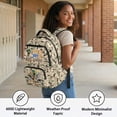 thumbnail image 4 of Jeiento 17 Inch Kids Backpack for Boys Camo Hunting Duck 600D Breathable School Bag with Multi-Pockets for Elementary Ages 9-12, 4 of 8