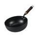 thumbnail image 5 of Sartén Wok Wok Antiadherente Utensilios de Cocina Martillados a Mano Sartenes de Cocina Sartén Manual de Hierro Forjado Ollas con Gancho para Colgar Diámetro 24 cm, 5 of 8