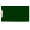 thumbnail image 1 of 8.5x14 Clipboard Acrylic Panel Featuring a Low Profile Clip Green, 1 of 4