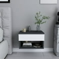 thumbnail image 5 of Bosfori Jamot Floating Nightstand Oak, 5 of 5