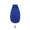 thumbnail image 4 of Methold Cachorros Camisa Ropa Suavidad Dulce Regalo Mascotas Suministros Cachorros Ropa Cachorro Chaleco Espesar Disfraces Traje Perros Suéter Ropa para mascotas Azul oscuro S Methold PT003802-23B, 4 of 6
