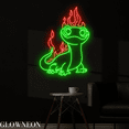 thumbnail image 4 of Glowneon Fire Salamander Neon Decor, Salamander Led Sign, Axolotl Art, 4 of 5