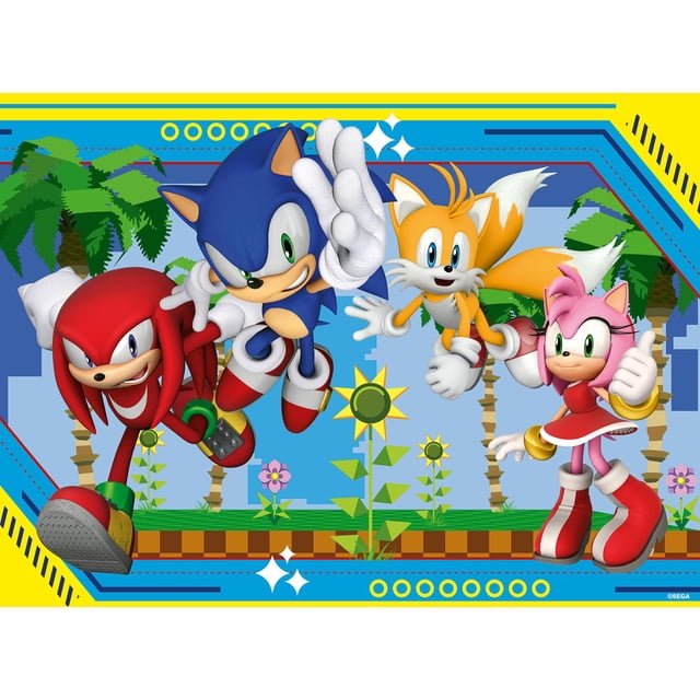 Rompecabezas Ravensburger Sonic The Hedgehog 100 piezas