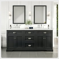 Eviva Epic Transitional Charcoal Grey Bathroom Vanity