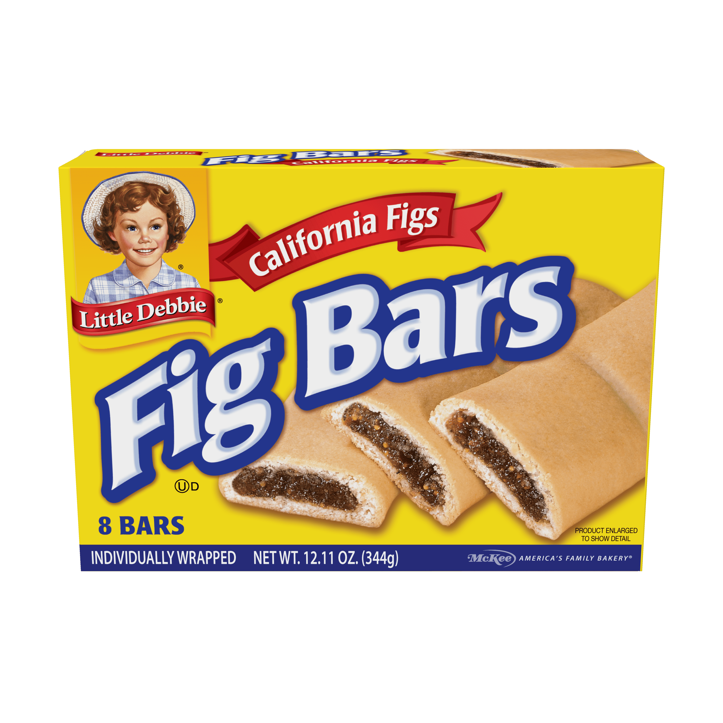 Little Debbie Snacks Fig Bars, 8-Count Box (Pack Of 6)