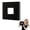 Black, variant on ZOURIH Scrapbook Photo Album Linen Cover, 8x8 Inch Hardcover Kraft White Pages Memory Book, for Travel Wedding Guest Book Christmas (23 Sheets/ 46 Pages,Pink)