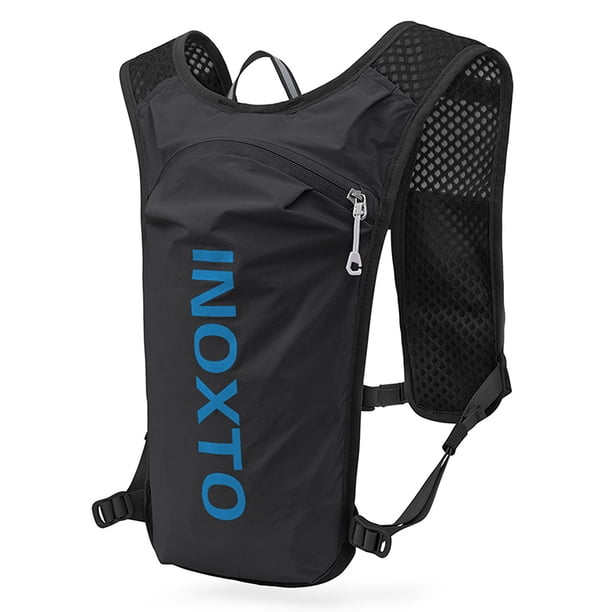 Bolsa al aire libre 5L Mochila para correr al aire libre Mochila para bicicleta Chaleco deportivo Bolsa para montar ultraligera Mujeres Hombres Mochila deportiva para correr transpirable para acampar Irfora Bolsa al aire libre