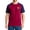 Wine, variant on Spanish Primera Liga Barcelona Mens Short Sleeve T-Shirt, Navy, X Large