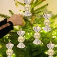 thumbnail image 4 of xihome Juego de adornos navideños de plstico electrochapado, brillantes y de colores vivos, ideales para decorar fiestas navideñas en casa., 4 of 6