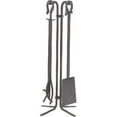 thumbnail image 1 of Ensemble d'Outils de Cheminée en Fer Forgé, Fer Naturel - 5 Pcs, 1 of 1