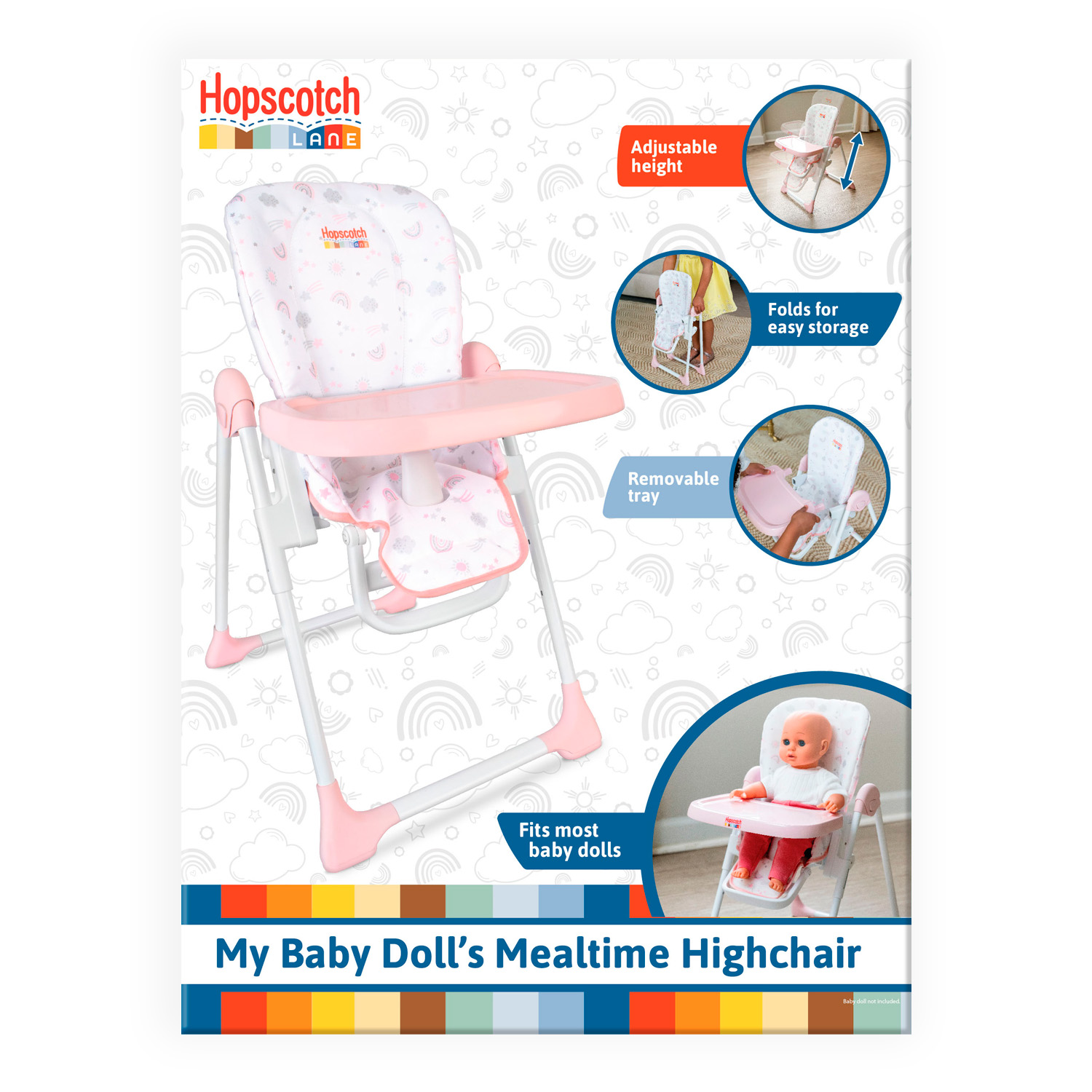 Hopscotch Lane My Baby Doll's Premium High Chair photo 5