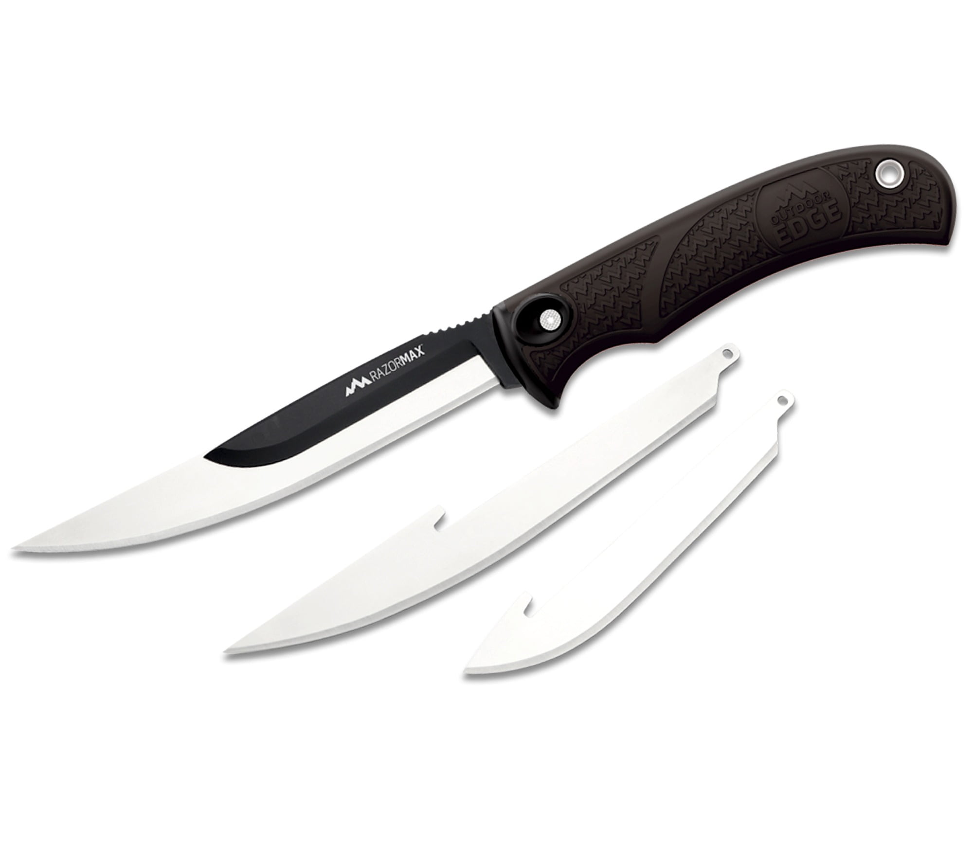 Outdoor Edge Black Handle RazorMax Fixed Blade Knife RMK10 Walmart