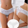 thumbnail image 4 of Paquete 4 Panty Bikini Señoras Tanga Cordón De Encaje Sexy Talla XL, 4 of 4