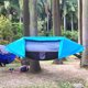 thumbnail image 4 of Hamaca para Acampar con Equipo para Exteriores con Mosquitera - Paquete de Tienda de Campaña Ultraligera con Mosquitera, Correas Y Mosquetones - Azul Sunnimix Hamacas para árboles de acampada, 4 of 8