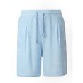 thumbnail image 5 of EOYWHK Mens Drawstring Shorts Elastic Waist with Pockets Mens Gym Shorts for Men Soft Lightweight Breathable Activewear Daily Wear Outdoor Light Blue, Size XXXL, 5 of 9