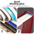 thumbnail image 2 of 30pcs Mesh Backing Glue Strips Book Binding Glue Spines Book Binding Glue Strips, 2 of 5