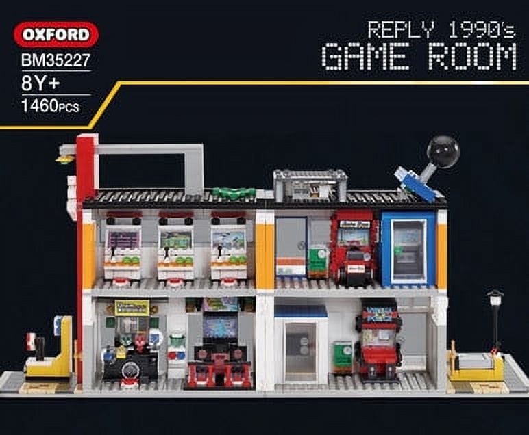 人気ランキング Game 90s Oxford Store and Adults for Set Block Building 絵の具/ポスターカラー