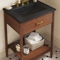 thumbnail image 5 of Zaire Bathroom Vanity in Walnut Black, 5 of 9