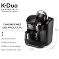 thumbnail image 2 of Cafetera Keurig K-Duo Essentials 2 en 1 con Jarra de 12 Tazas y Cápsulas K-Cup, 2 of 9