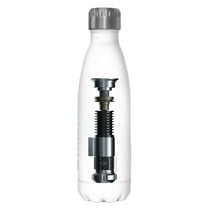 Star Wars Deconstructed Lightsaber  Stainless Steel Water Bottle White 17 oz.
