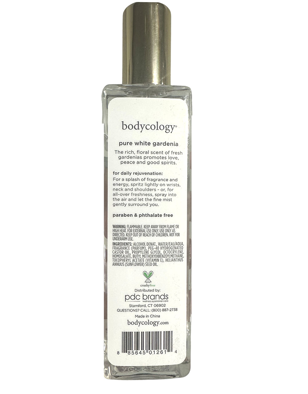 Bodycology Pure White Gardenia by Bodycology Fragrance Mist Spray 8 oz for Women - image 3 of 3