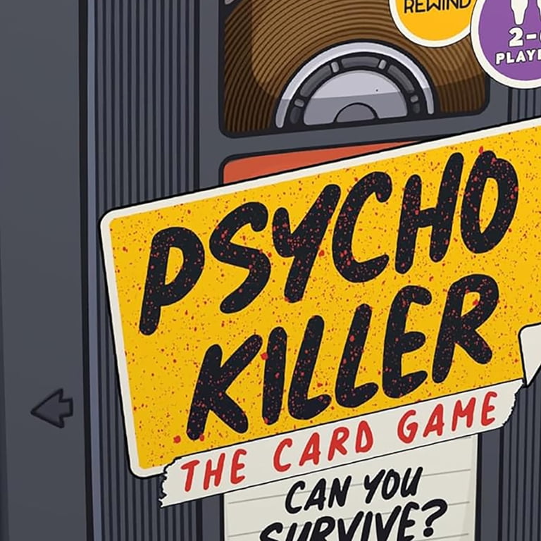 Escape Tabletop Games: Psycho Killer: Third Edition - The Card